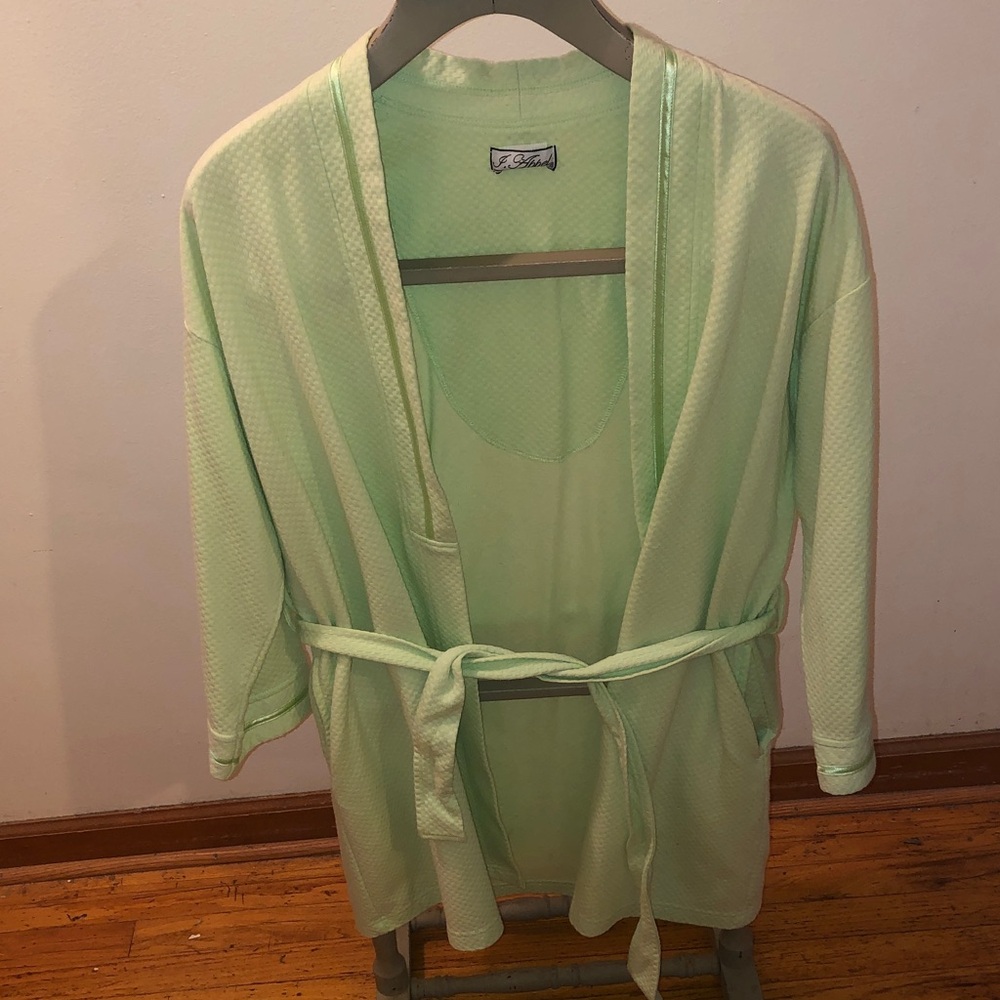 J. Appel Mint Green Women's Intimate Robe